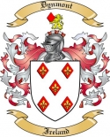 Dynmont Family Crest from Ireland