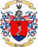 Dyos Family Crest from Portugal
