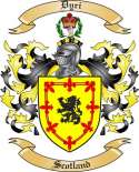Dyri Family Crest from Scotland