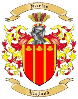 Earles Family Crest from England