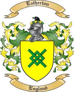 Eatherton Family Crest from England