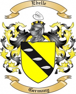 Ebelle Family Crest from Germany2