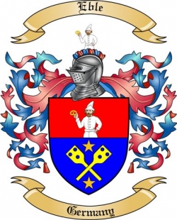 Eble Family Crest from Germany