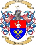 Eblein Family Crest from Germany