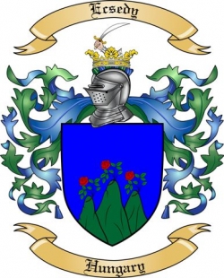 Ecsedy Family Crest from Hungary