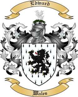 Edward Family Crest from Wales2