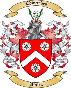 Edwardes Family Crest from Wales