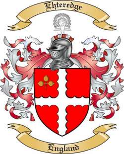Ehteredge Family Crest from England2
