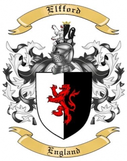 Elfford Family Crest from England