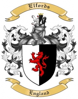 Elfords Family Crest from England