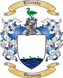 Eliassin Family Crest from Germany