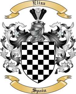 Eliza Family Crest from Spain