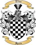 Eliza Family Crest from Spain