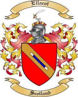 Ellacot Family Crest from Scotland