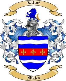 Elliot Family Crest from Wales