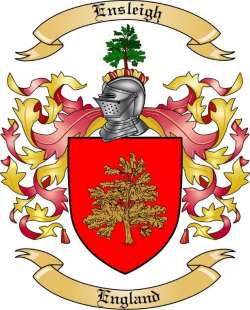 Ensleigh Family Crest from England