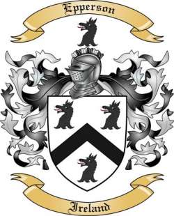 Epperson Family Crest from Ireland