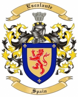 Escalante Family Crest from Spain