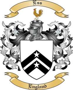 Ess Family Crest from England