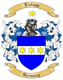 Estepp Family Crest from Germany
