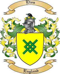 Eton Family Crest from England