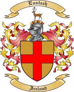 Eustach Family Crest from Ireland2