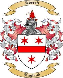 Everett Family Crest from England