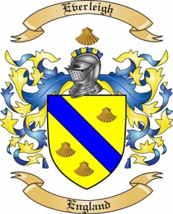 Everleigh Family Crest from England