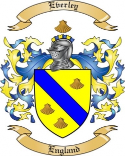 Everley Family Crest from England