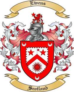 Ewens Family Crest from Scotland