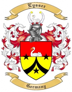 Eysser Family Crest from Germany