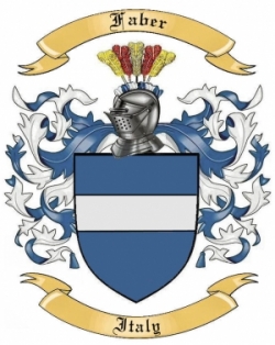 Faber Family Crest from Italy