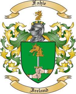 Fahie Family Crest from Ireland