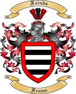 Fainds Family Crest from France2