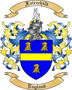Fairechild Family Crest from England