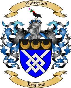 Fairhevid Family Crest from England