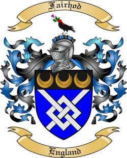 Fairhod Family Crest from England