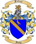 Falcus Family Crest from Italy