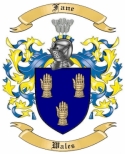 Fane Family Crest from Wales
