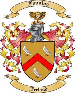 Fanning Family Crest from Ireland