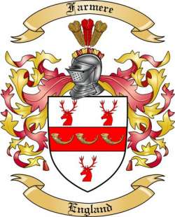 Farmere Family Crest from England2