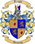 Faught Family Crest from Germany