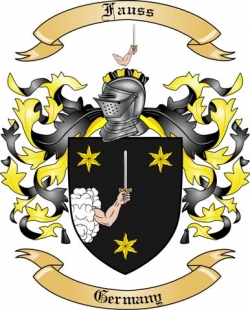 Fauss Family Crest from Germany
