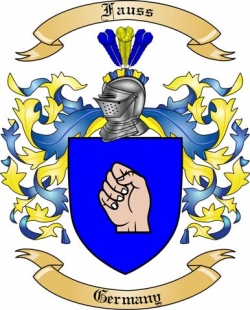 Fauss Family Crest from Germany2