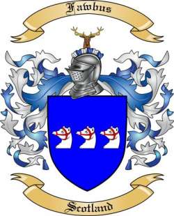 Fawbus Family Crest from Scotland