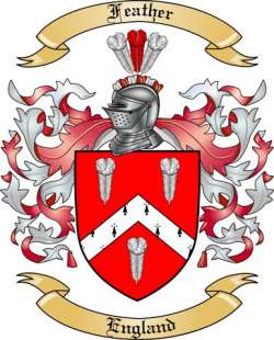 Feather Family Crest from England