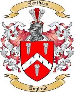 Feathers Family Crest from England