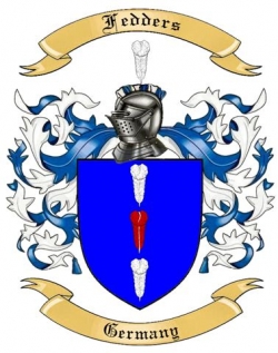 Fedders Family Crest from Germany