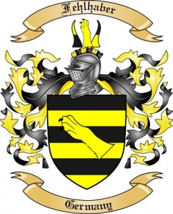 Fehlhaber Family Crest from Germany