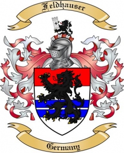 Feldhauser Family Crest from Germany
